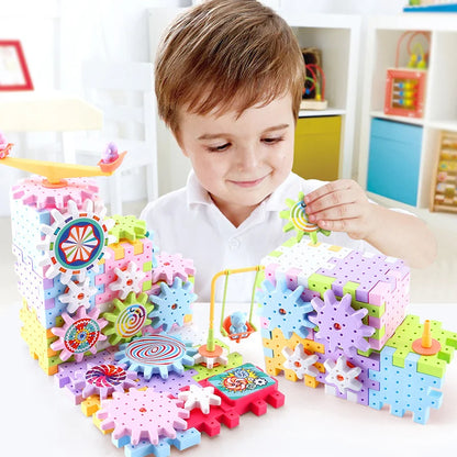 Electric Track Building Block Park(83-263 PCS)